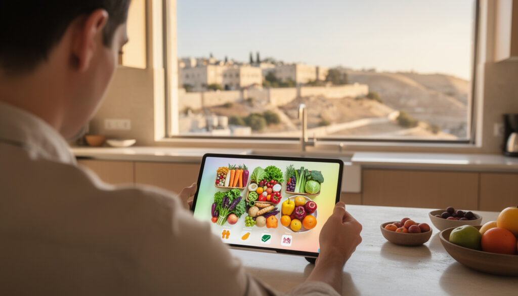 איך לחסוך זמן עם קניות מזון באינטרנט בירושלים